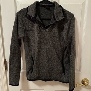Eddie Bauer half‎ button up pullover sweater jacket